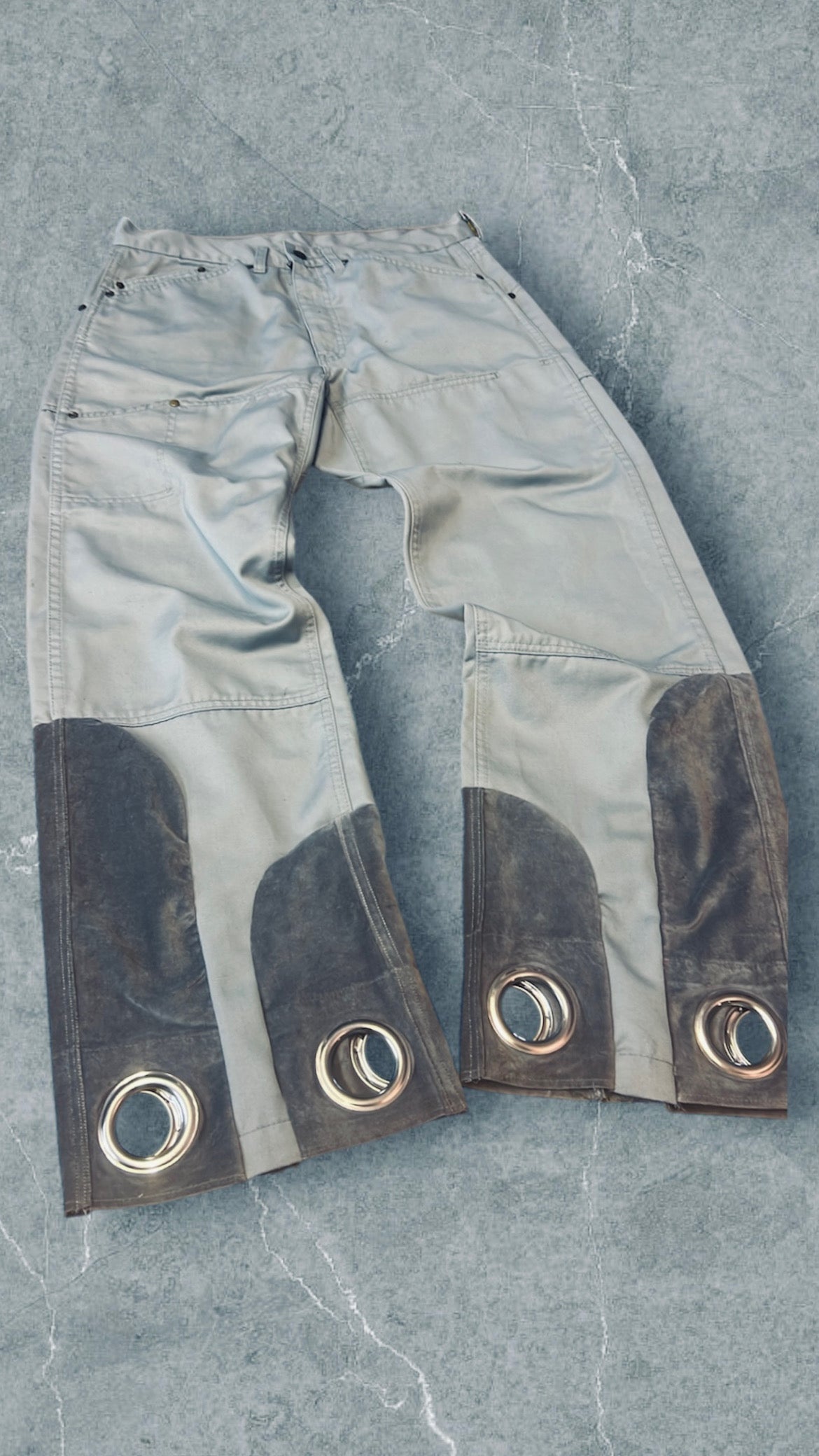 Grandpas Curtain Denim
