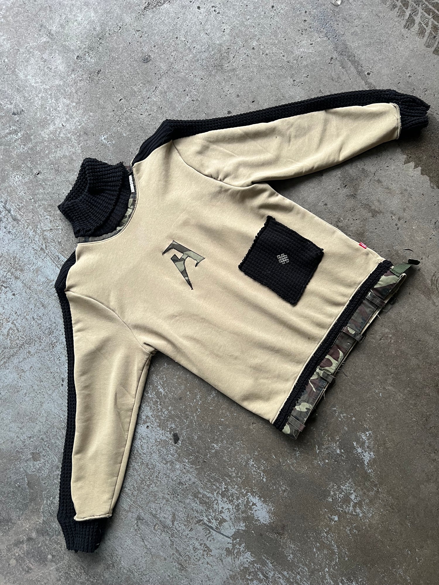 Army Mask Sweater