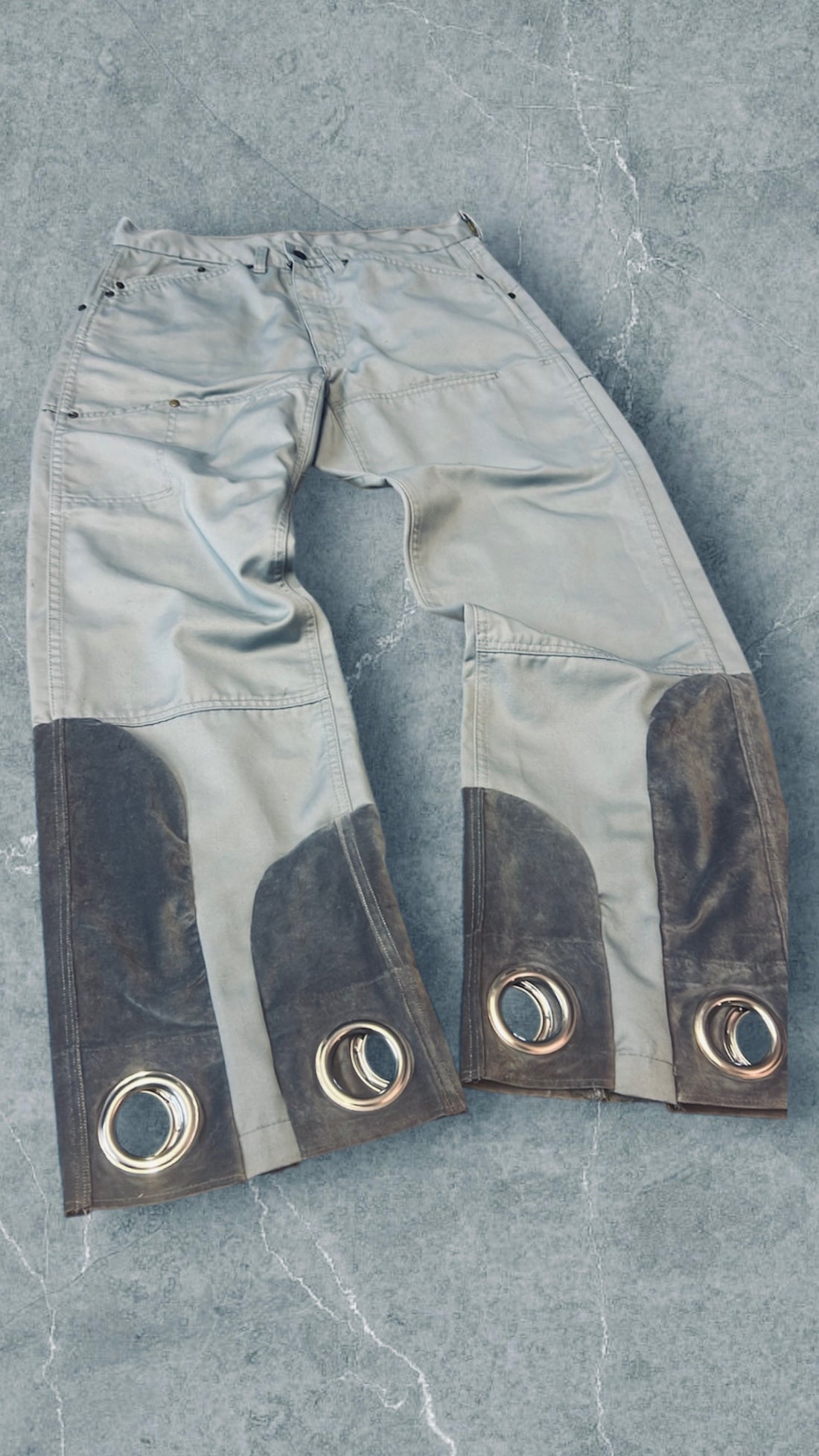 Grandpas Curtain Denim