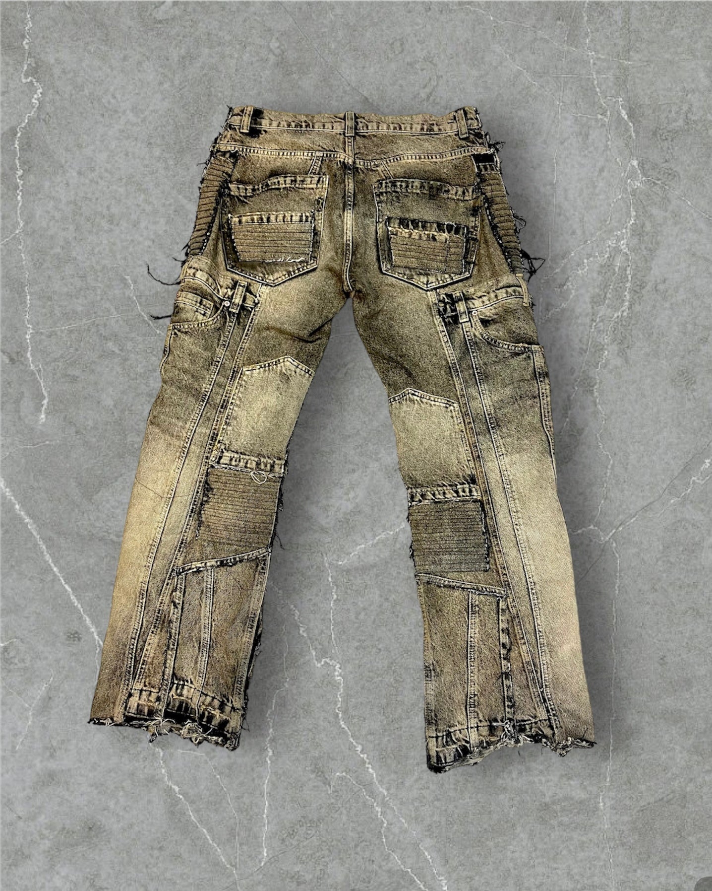 Washed Rib Jeans